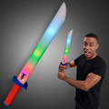 5 Day Imprinted Foam Play Sword Light Up Toy